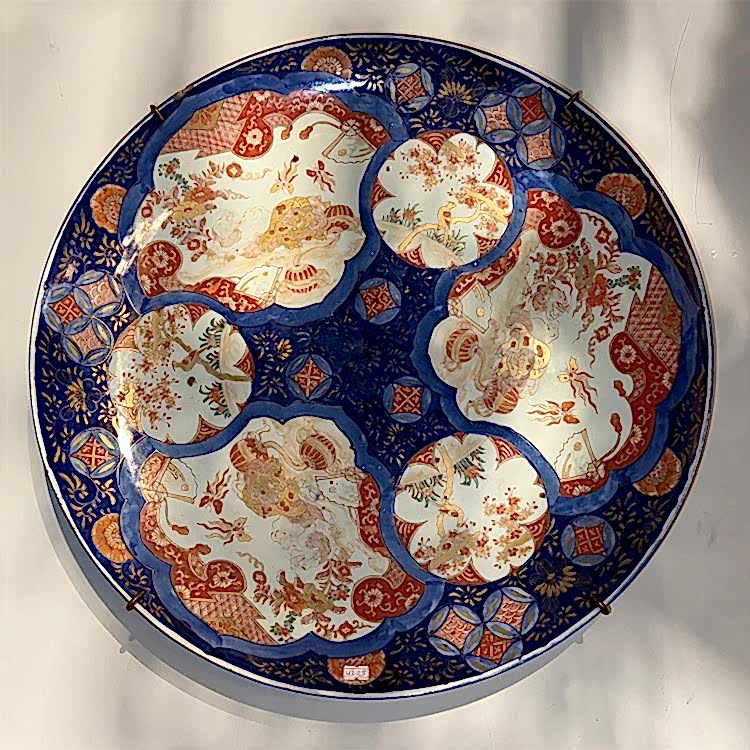 Japon İmari Porselen Tabak